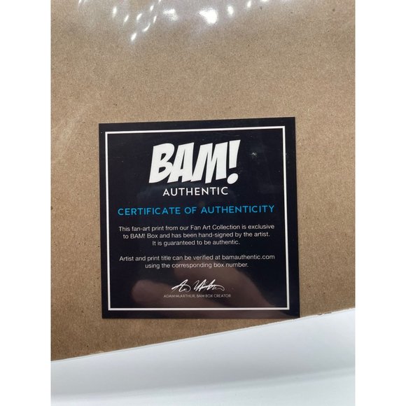 BAM Box Anime Art Print 8x10 - Ken Salinas - Spirited Away - 1925/2200 - Picture 4 of 4